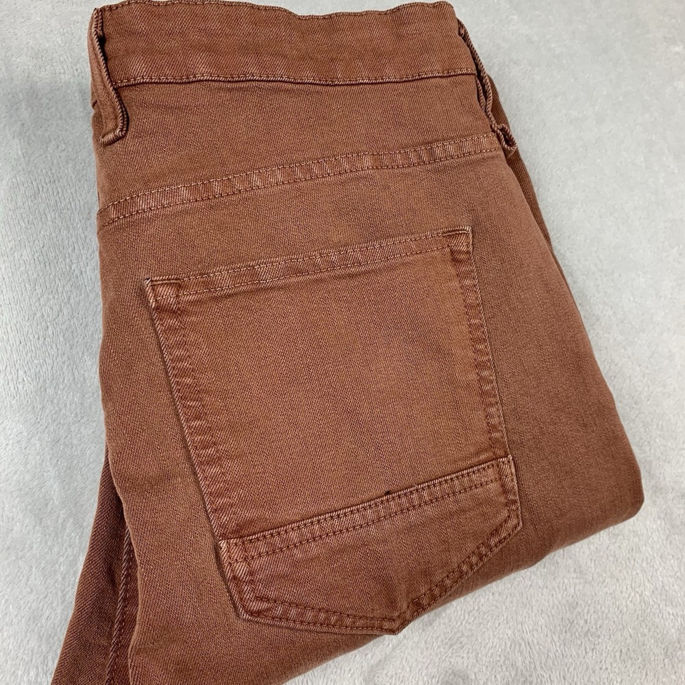 The North Face Jeans Men 32x31* Rust Flat Front Outdoor Casual Gorpcore Climbing